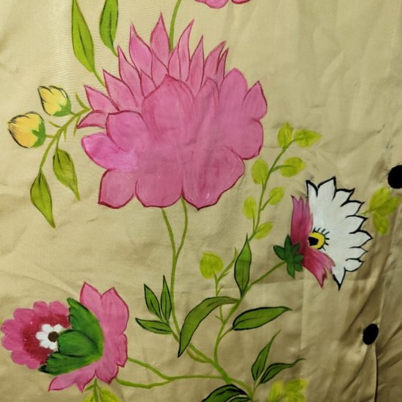 Floral Hand Painted Dress - Picture 10 of 13